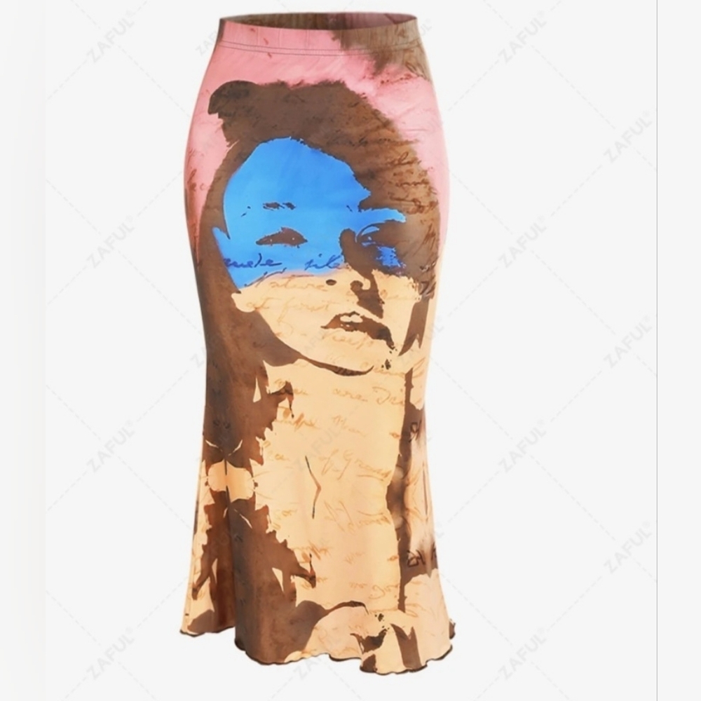 Shein Mermaid Skirt Size Med